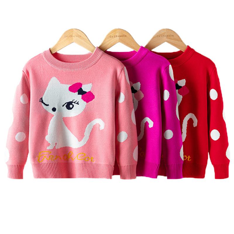 Baby Clothing Knitting Patterns - Kızlar kazak 2022 kış sonbahar çocuk