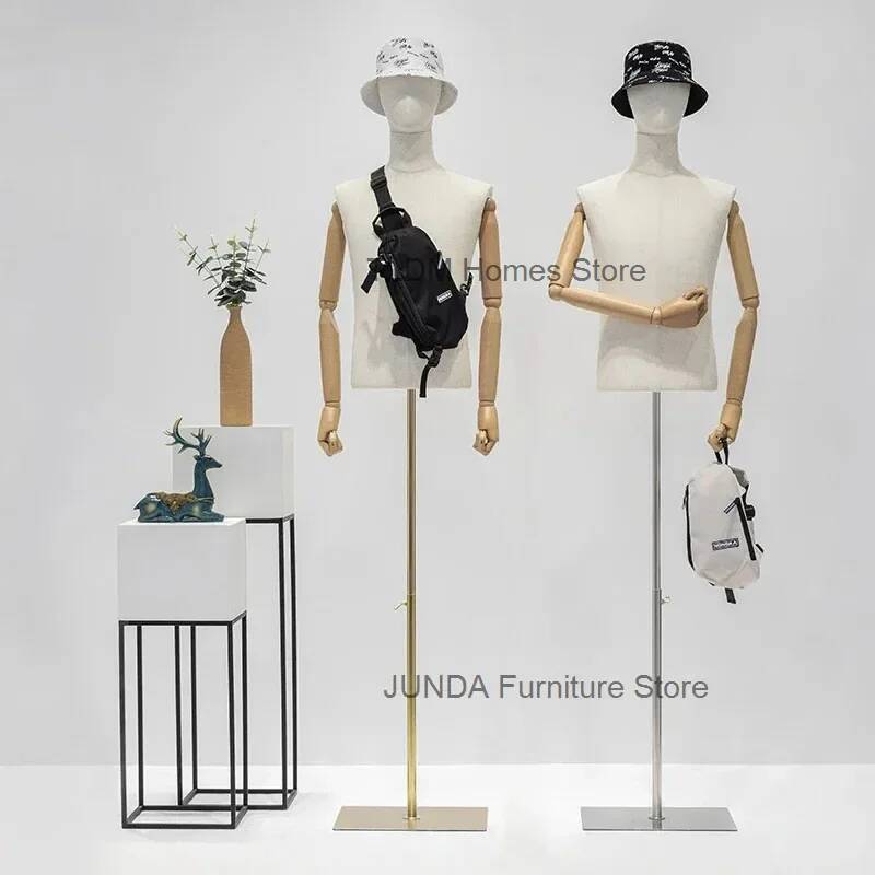 Baby Clothing Display Stand - Kore Versiyonu Erkek Yarım Boy Mankenler