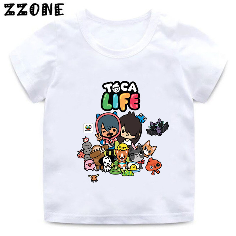 Baby Clothing Set - Sıcak oyun Toca hayat dünya baskı