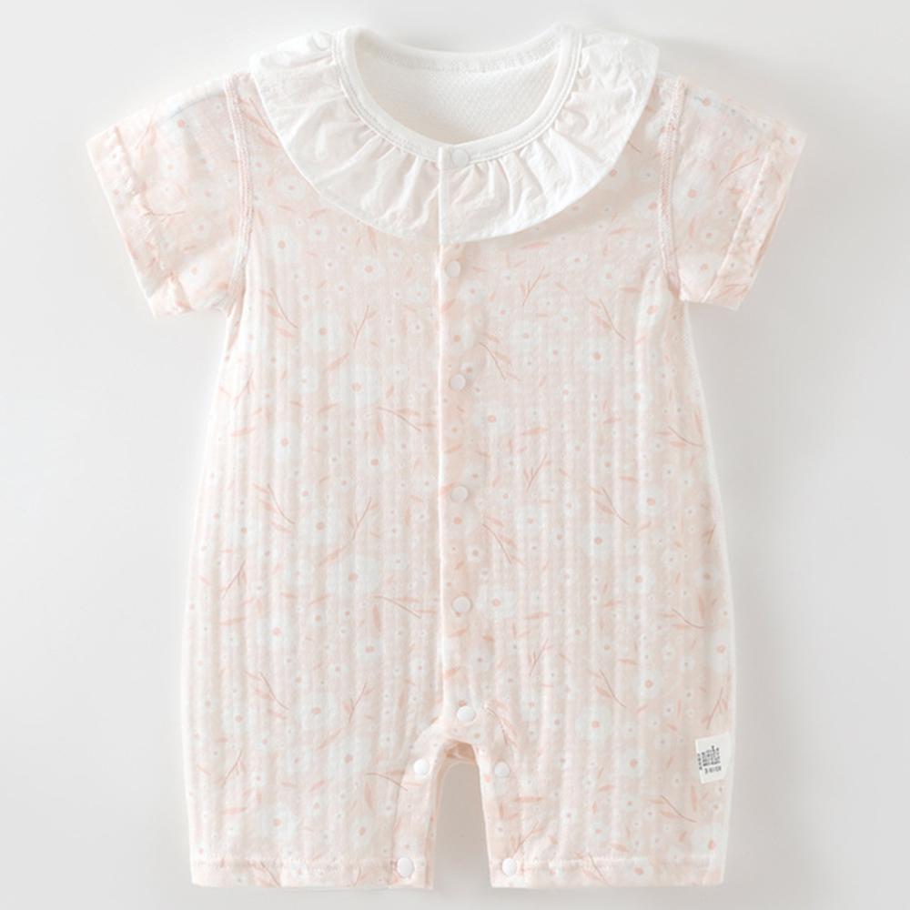 Baby Clothing Weight - Bebek Kız Tulumları Kısa Kollu Yazlık