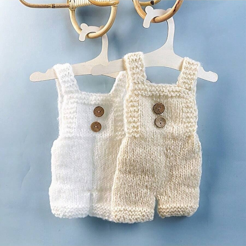 Baby Clothing Set - Yenidoğan Fotoğraf Sahne Yumuşak Tiftik Örme