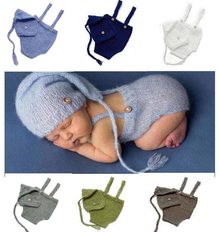 Baby Clothing Set - 2 adet/takım tığ yenidoğan kıyafet yenidoğan