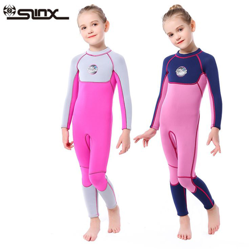 Baby Swimwear Uv - SLINX Çocuklar Yeni 3MM Neopren UV