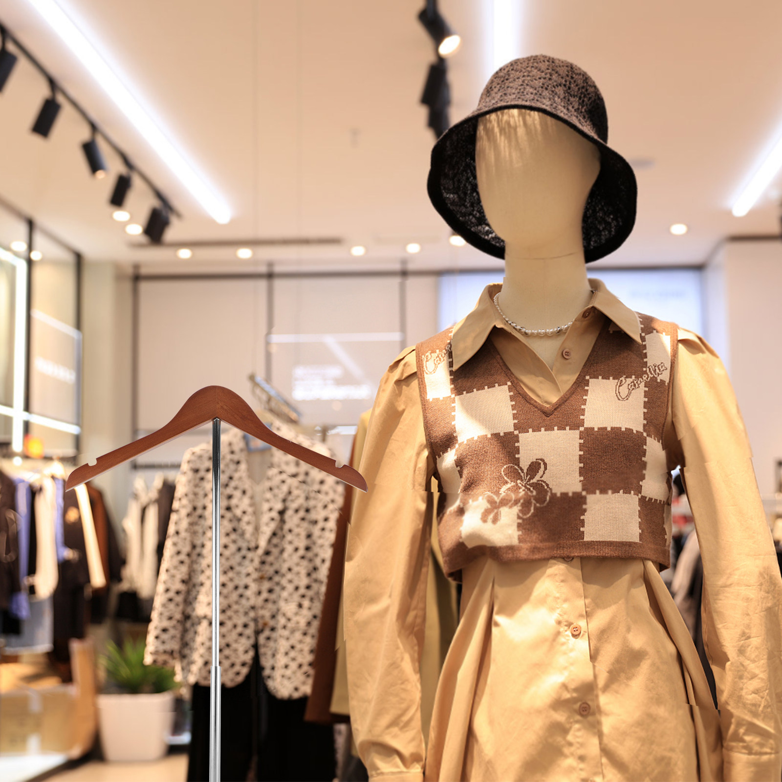 T-Şekilli Giysi Teşhir Standı, - Baby Clothing Display Stand incelemesi ve fiyatı