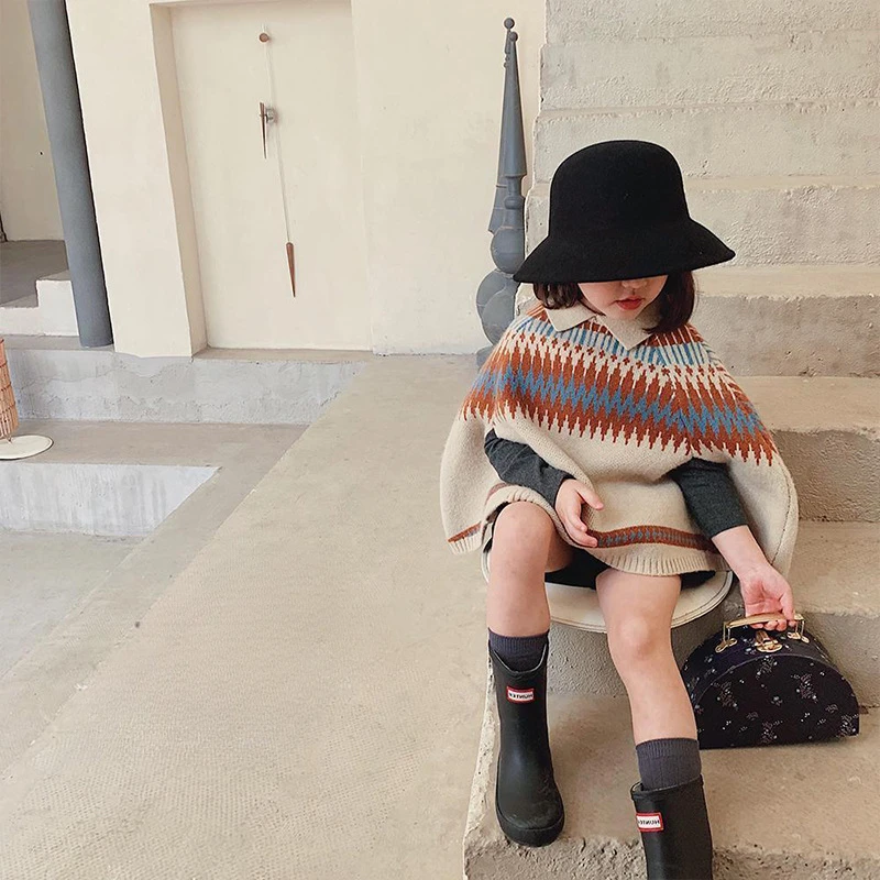 Kız Çocuk Pelerini Kontrast Re - Baby Clothing Knitting Patterns incelemesi ve fiyatı