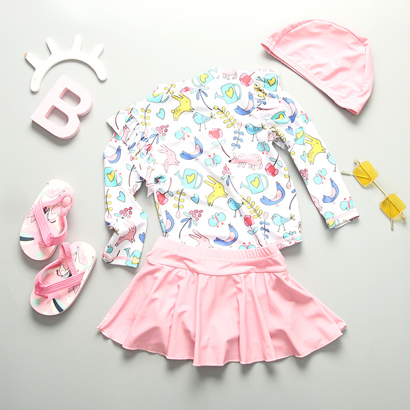 Karikatür mayo kızlar için 202 - Baby Swimwear Uv incelemesi ve fiyatı