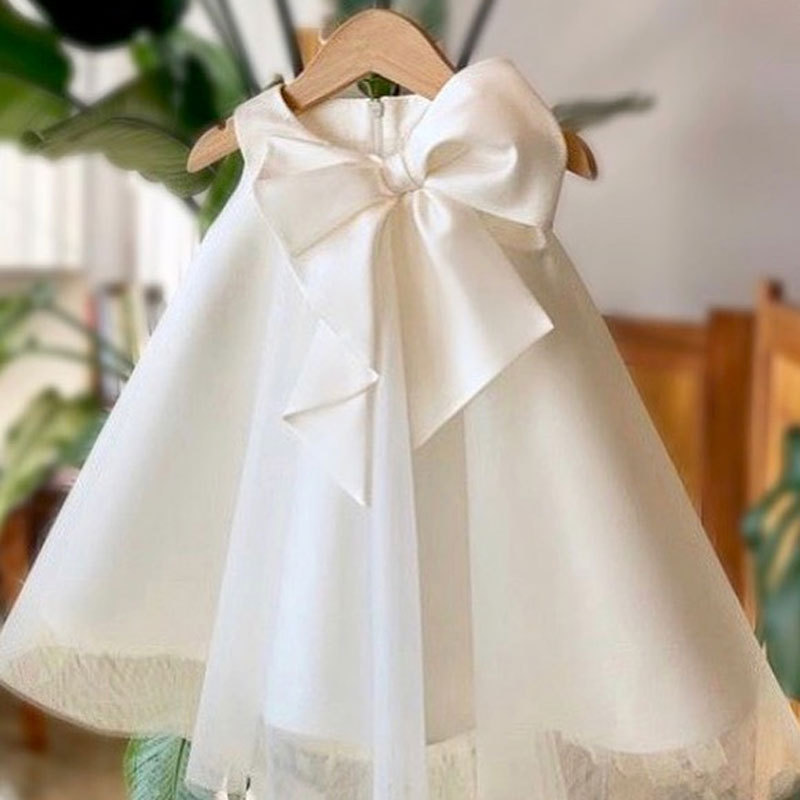 Yaz Büyük Yay Bebek Kız Elbise - Baby Clothing Discount incelemesi ve fiyatı