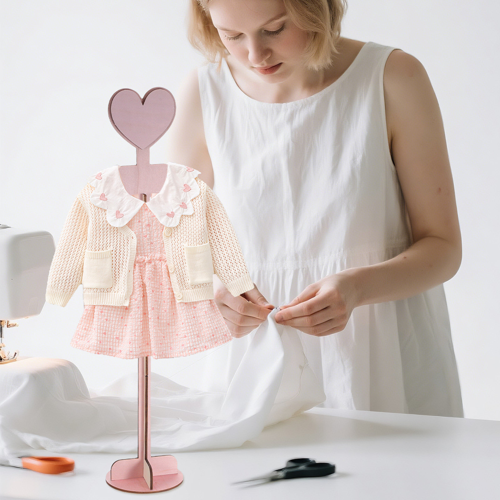 Ahşap Bebek Kıyafetleri Sergil - Baby Clothing Display Stand incelemesi ve fiyatı